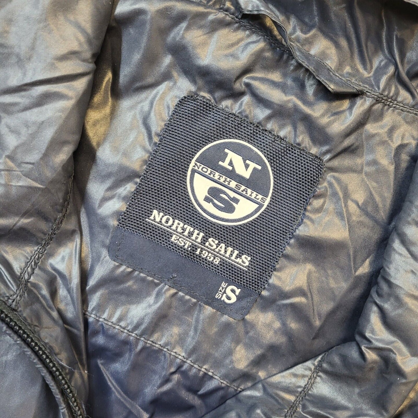 North Sails Navy Blue Full Zip Jacket Men's Size Small