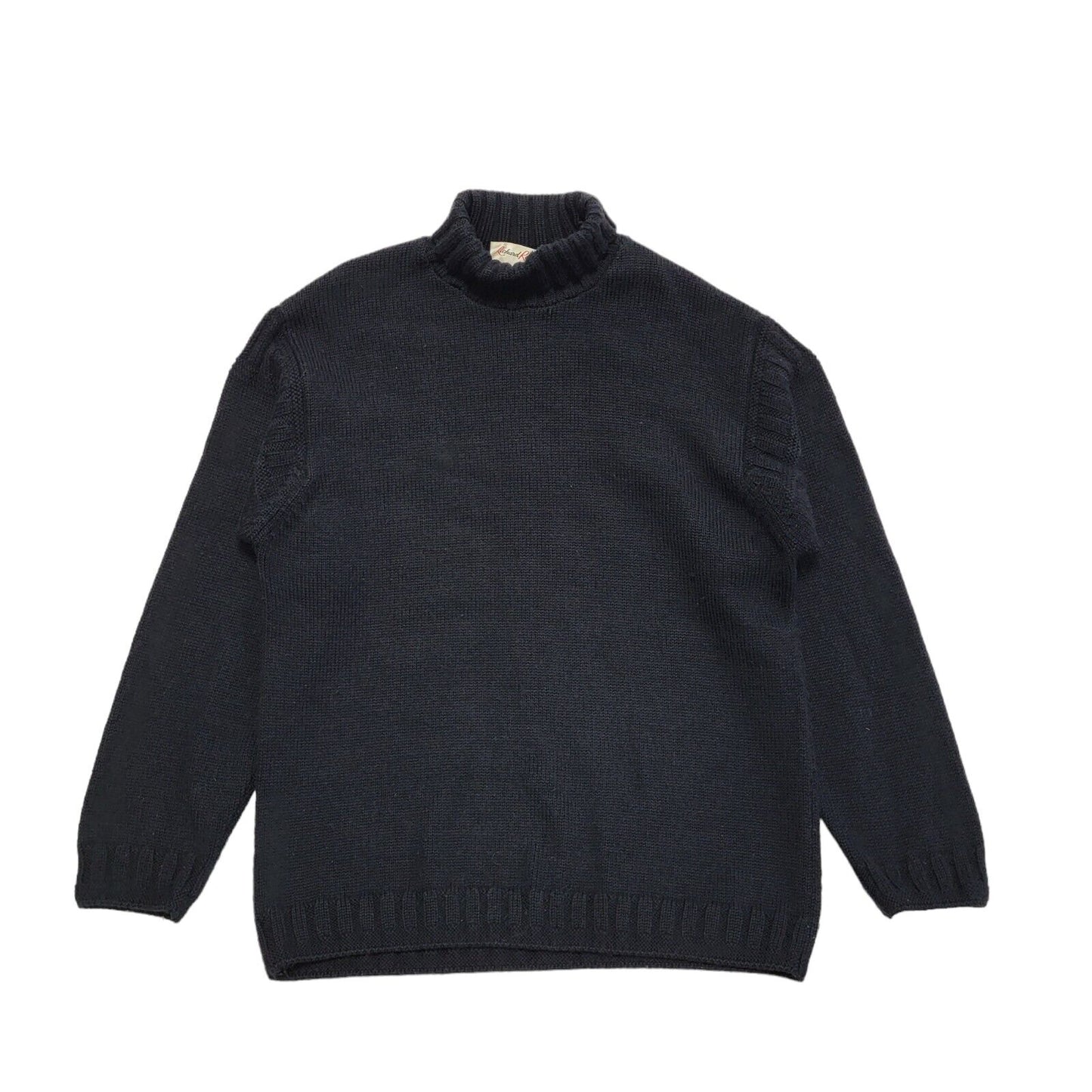Richard Roberts Vintage 80's Navy Blue Jumper Uk Men's Size M