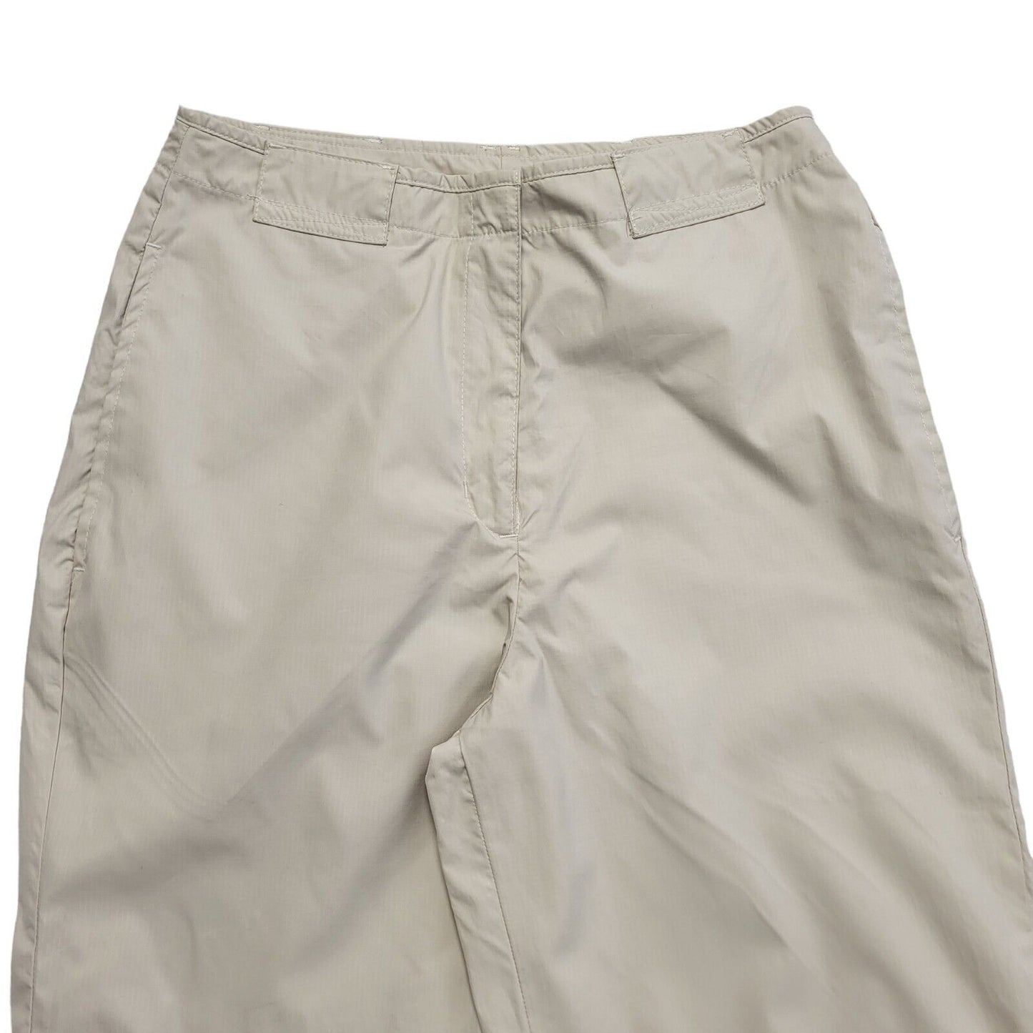 Nike Straight Beige Active Wear Trousers Uk Women's Size S W26 L29