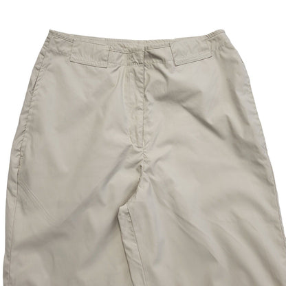 Nike Straight Beige Active Wear Trousers Uk Women's Size S W26 L29