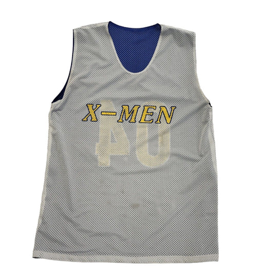 X-Men Vintage Y2K Blue Reversible No 04 Vest Top Men's Size M