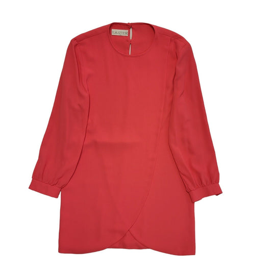 Eastex Vintage 90's Pink  Long Sleeve Blouse Womens UK 14