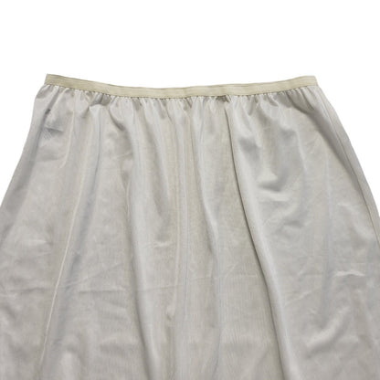 Marks and Spencer Vintage 80's Cream Slip Skirt Womens UK 18 W36