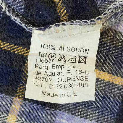 Pachakamak 90s Vintage Checked Long Sleeve Shirt Men's Size M/L