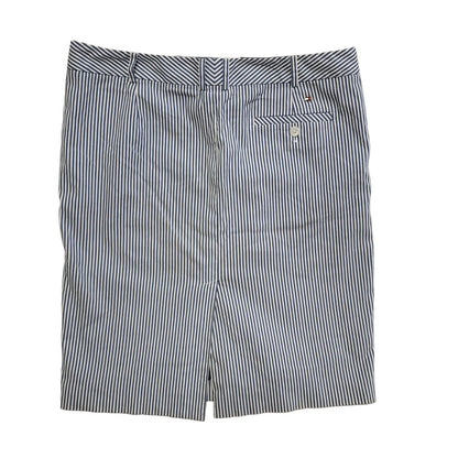 Tommy Hilfiger Blue & White Striped Skirt Y2K Womens UK Size 14 (usa 10) W32