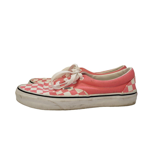 Vans Pink & White Lace-up Sports Casual Trainers Uk Women's Size 5