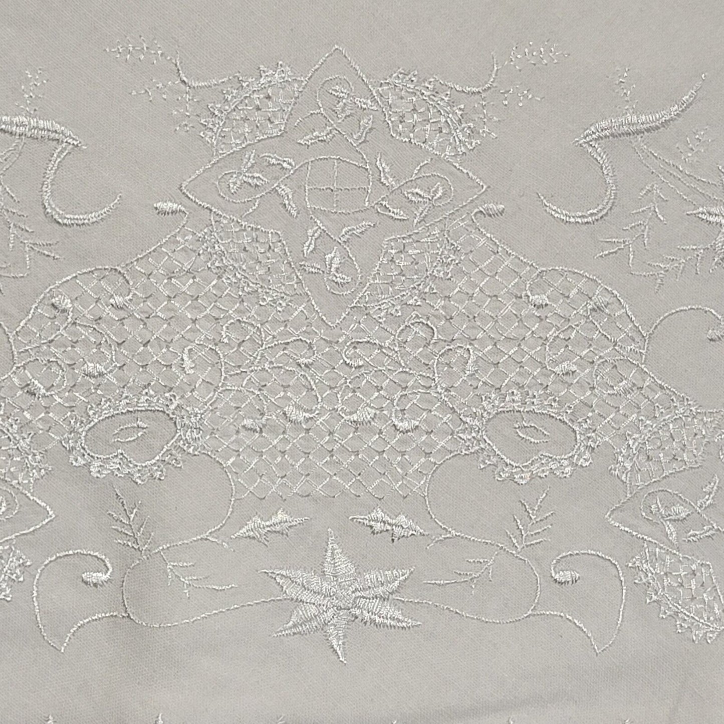 St Bernard Y2K Vintage White Embroidered A-Line Skirt Women's Size 14 W32