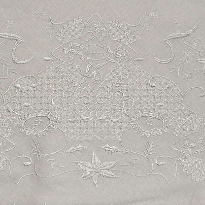 St Bernard Y2K Vintage White Embroidered A-Line Skirt Women's Size 14 W32