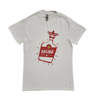Gildan Vintage Y2K White France 2001 Saliba Short Sleeve T-Shirt Womens UK S