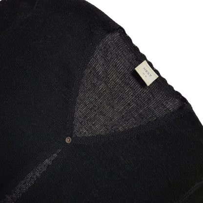 Next Vintage 90's Black Button Front Long Sleeve Cardigan Womens UK 10