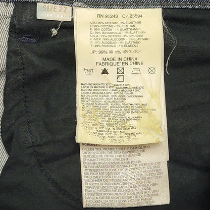 Diesel Dark Blue Denim Mini Skirt Uk Women's W30