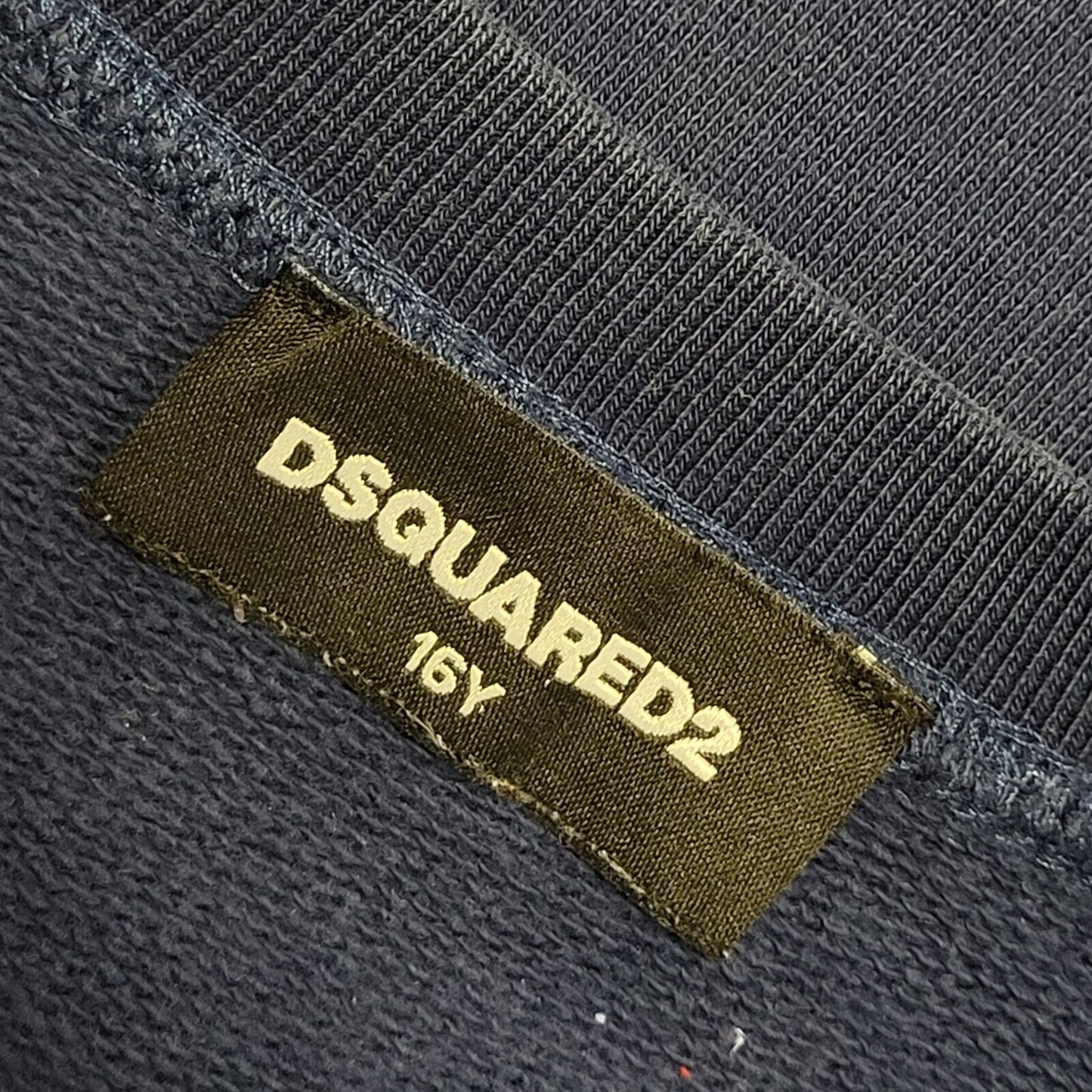 Dsquared2 Mountaineer Blue Long Sleeve Sweatshirt Boy's Age 16