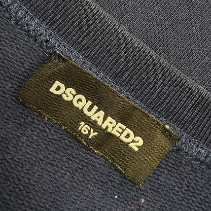 Dsquared2 Mountaineer Blue Long Sleeve Sweatshirt Boy's Age 16