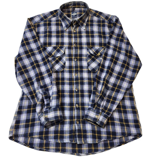 Pachakamak 90s Vintage Checked Long Sleeve Shirt Men's Size M/L