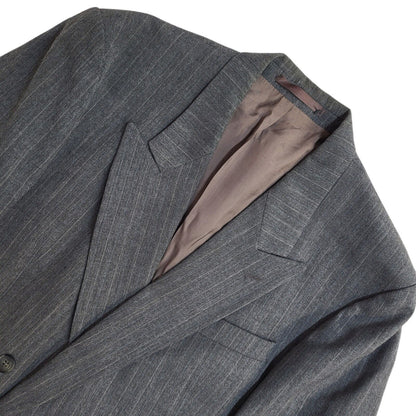 St Michael Grey 70s Blazer Suit Jacket Uk Men's Size Large 42"