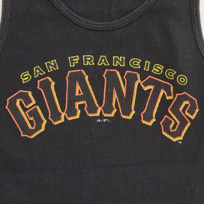 San Fransico Giants  Vintage 90's Black Sleeveless Tank Top Womens Size M
