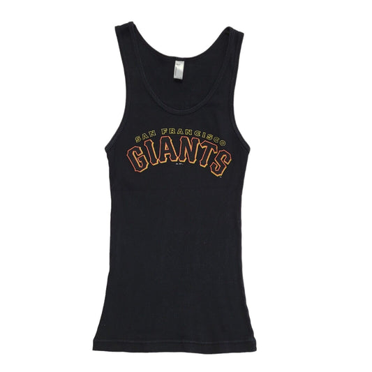 San Fransico Giants  Vintage 90's Black Sleeveless Tank Top Womens Size M
