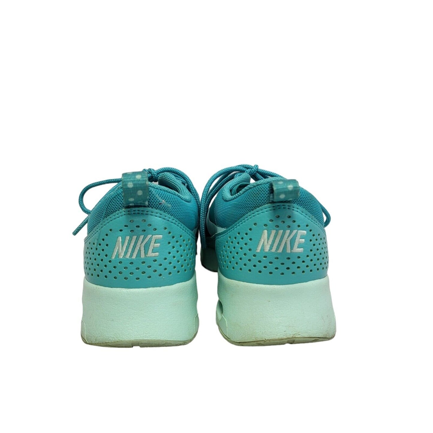 Nike Air Max Thea Green Lace-up Sports Casual Trainers Uk Women's Size 6