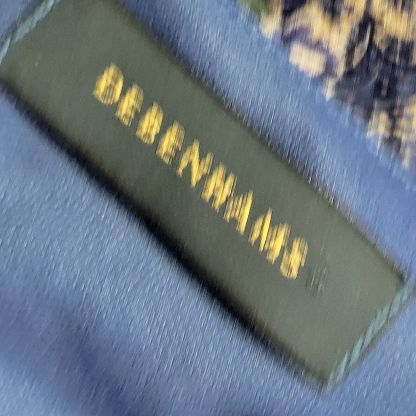 Debenhams Vintage 90's Blue 2 In 1 Top Shirt & Cardigan Womens UK Size 12