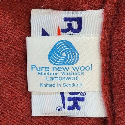 90s Vintage Reebok Golf Red Wool Jumper Men's Size Medium