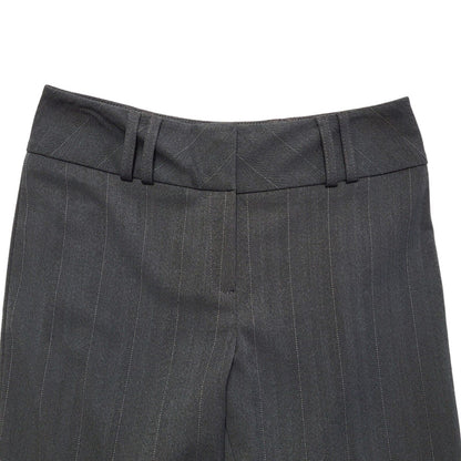Next Y2K Vintage Grey Pinstriped Trousers Suit Women's Size 12 W30 L31