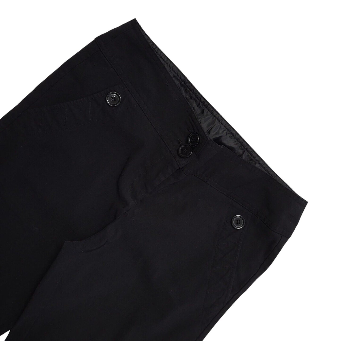 New Look Vintage 90's Black Bootcut Trousers Uk Women's 12 W30 L30