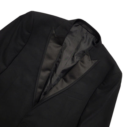 Moss London Black Y2k Blazer Suit Jacket Uk Men's Size Large 42"