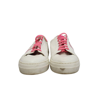 Mill & Friends White Leather Casual Trainers Women's UK 5.5 Eu 36