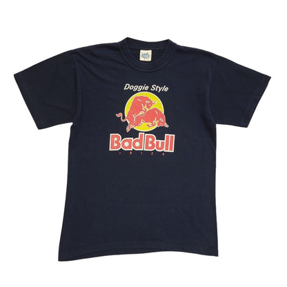 Planet Vintage Y2K Blue Badbull Ibiza Doggie Style Short Sleeve T-Shirt Womens M