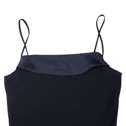 90s Vintage New Look Navy Evening Strappy Pencil Dress Women's Size 12