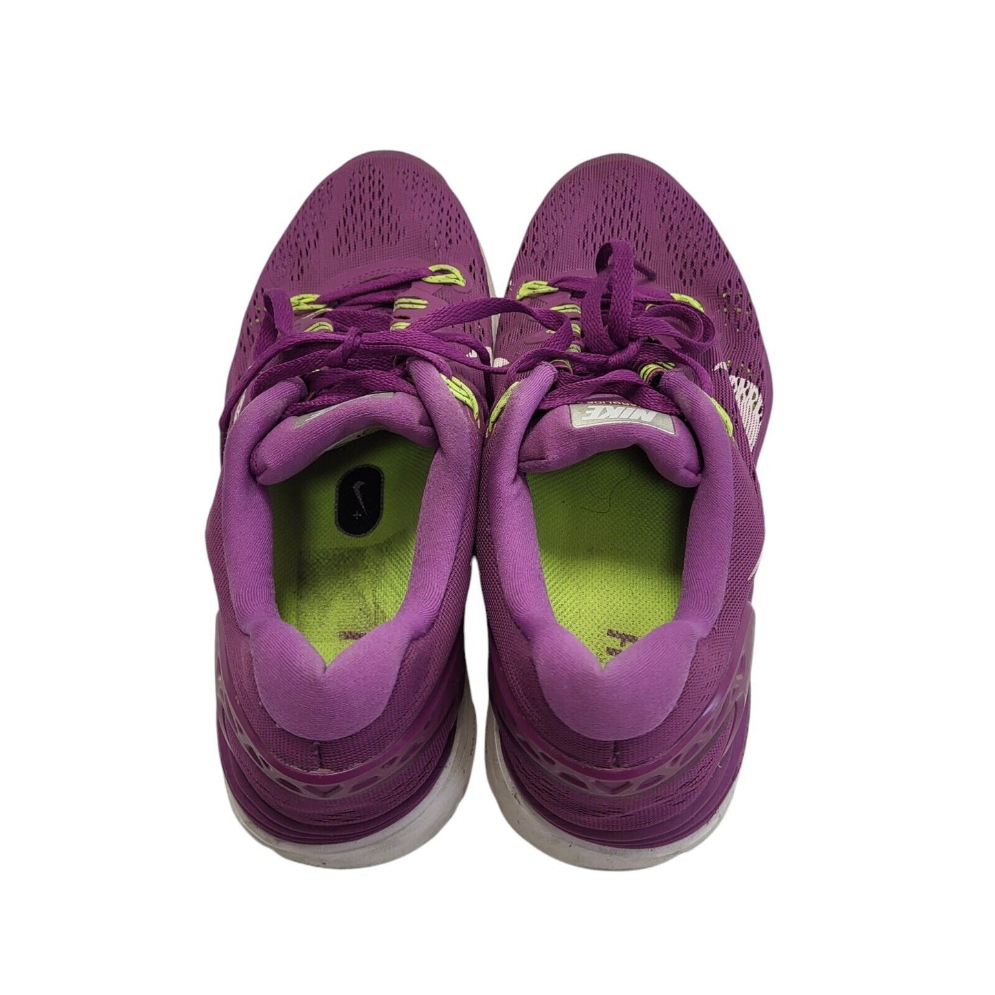 Nike Lunarglide Purple Lace-up Sports Casual Trainers Uk Women's Size 6