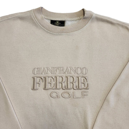 Gianfranco Ferre 90s Vintage Golf Crew Neck Sweatshirt Men's Size L
