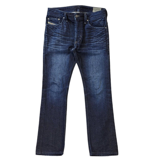 Diesel Thavar Y2k Blue Straight Denim Jeans Men's Size XS W28 L30