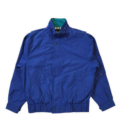 90s Vintage London Fog Blue Zipped Jacket Men's Size Medium