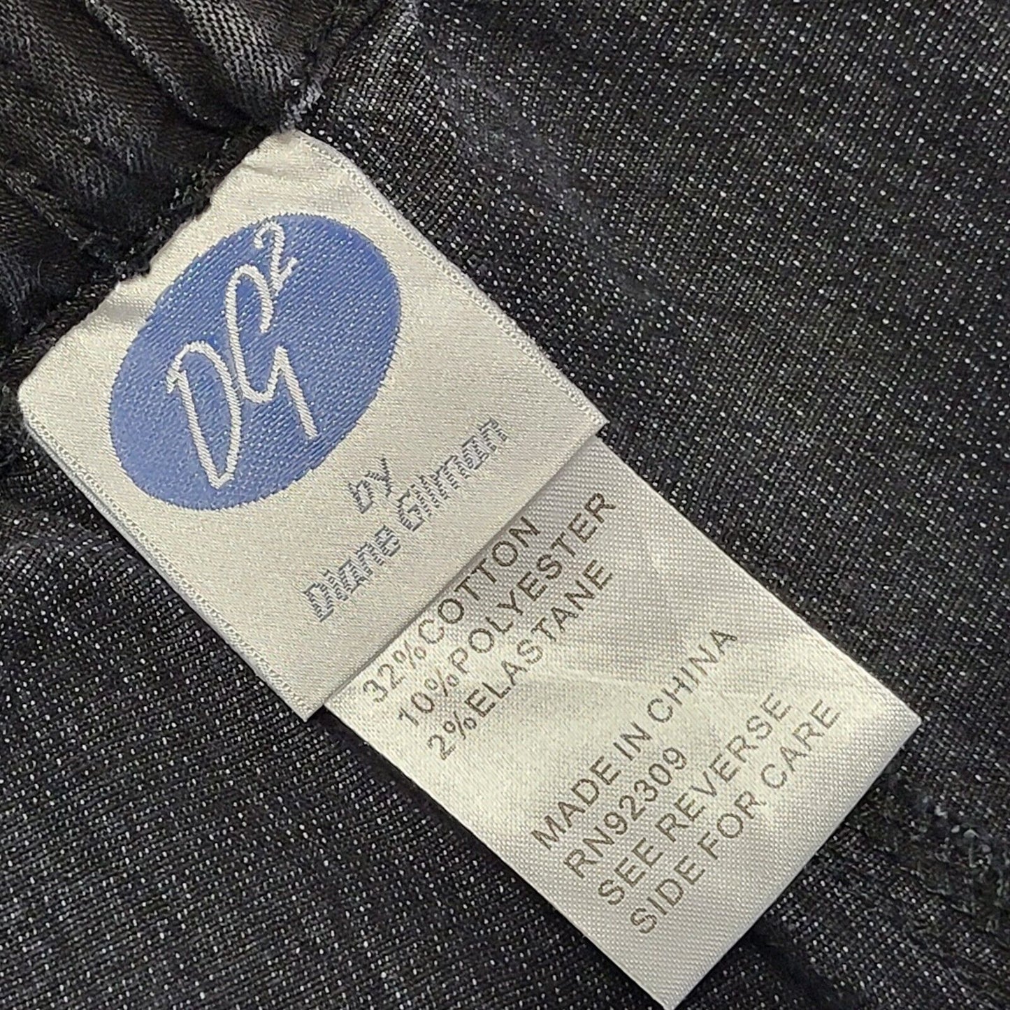 Diane Gilman 90s Vintage Black Bootcut Stretch Jeans Women's Uk S 8-10 W26 L30