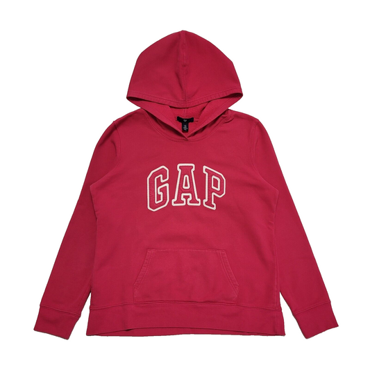 Gap Vintage Y2K Pink Pullover Hoodie Womens UK Size M