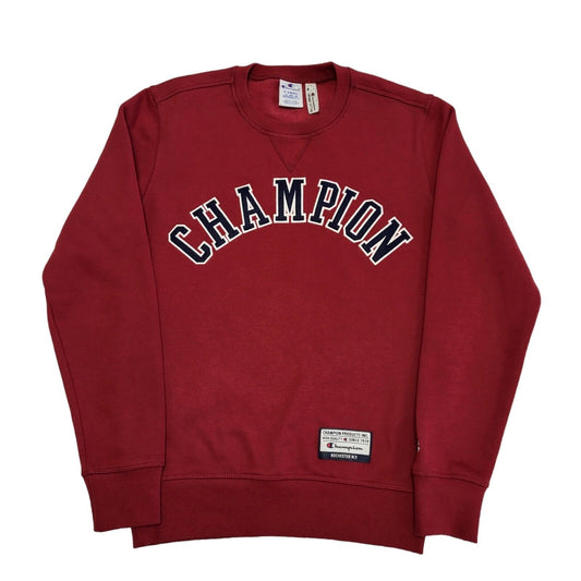 Champion Red Round Neck Sweatshirt Women's Size XS