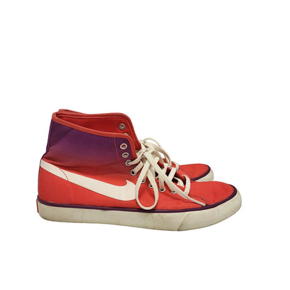 Nike Mid Blazer Primo Court Red Lace Up Trainers Women's  Uk 5