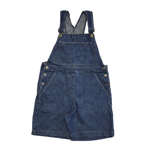 The Trader Dark Blue Strapped Denim Dress Uk Women's 12 W30