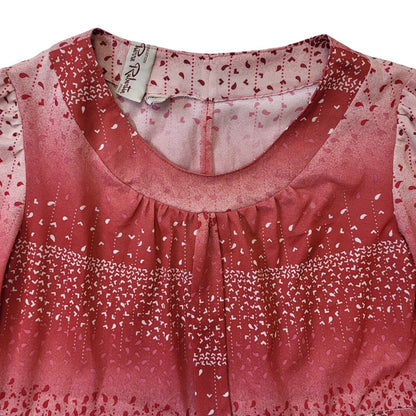 70s Vintage Pierre Rubertin Dress Women's Size 12 Eu 40
