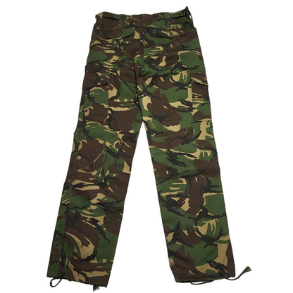 Blue Castle Green Vintage 90s Straight Leg Camouflage Trousers Men's L W34 L31