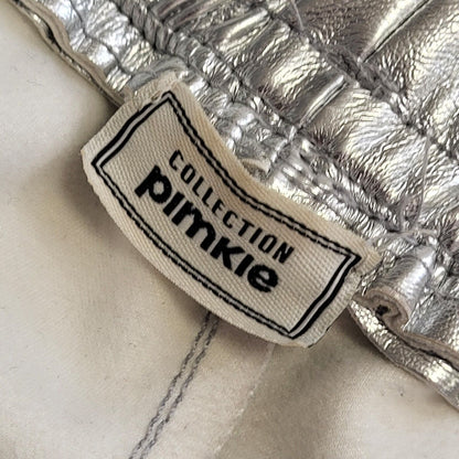 Pimkie Vintage Y2K Silver Tapered Jogging Bottoms Womens UK M W28 L27