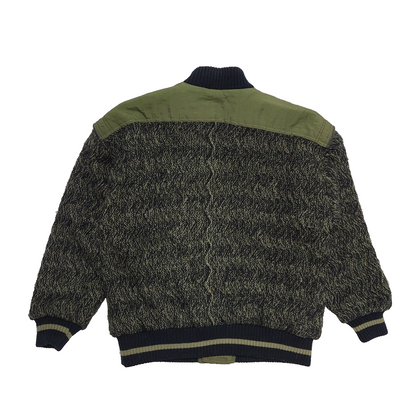 Emos Vintage 80s Green Full Zip Jacket Uk Men's Size XL