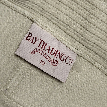 Bay Trading 90s Beige Mini Skirt Uk Women's Size 10 W28