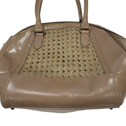 Jones Brown Leather Small Hand Bag Uk Women's Size  12" x 12"