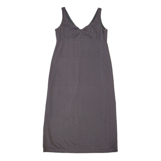 Dorothy Perkins Vintage 90s Grey Sleeveless Dress Uk Women's Size 18