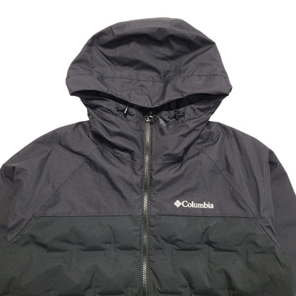 Columbia Black Zipped Hooded Jacket Uk Women's Size Small