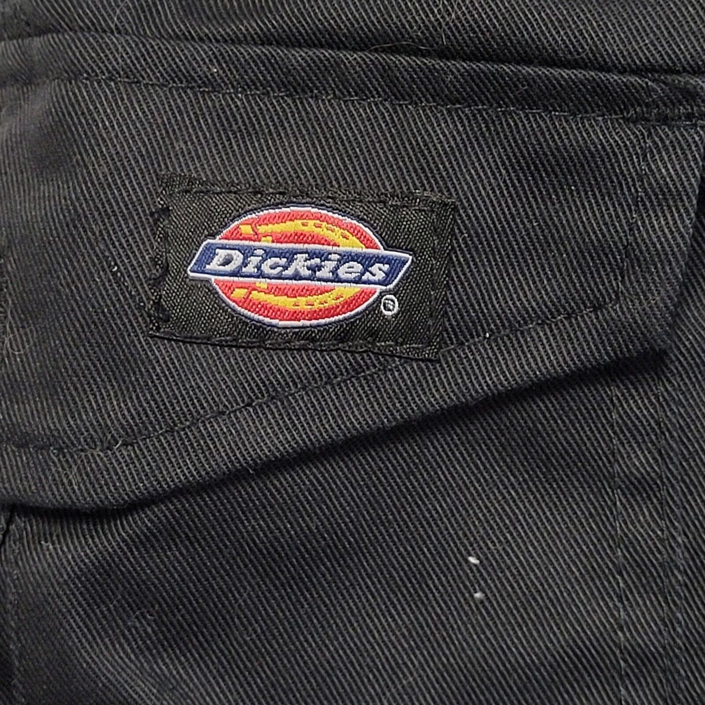 Dickies Black Straight Leg Workwear Trousers Men's Size XL W36 L32