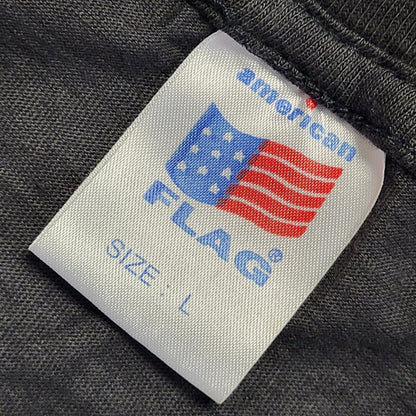 Mars Attack Flag Black Vintage 90s Short Sleeve T-Shirt Uk Men's L