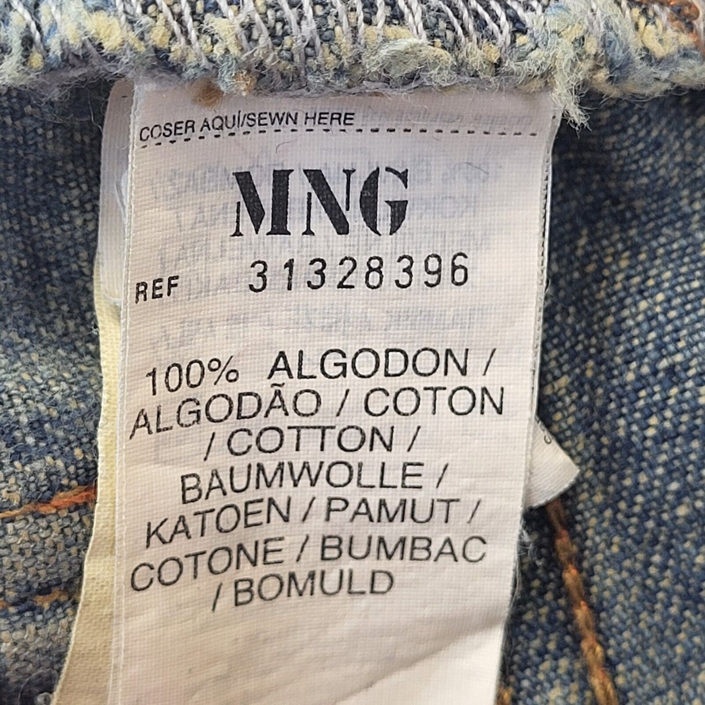 MNG Jeans Y2K Blue Bootcut Denim Jeans  Women's Size 8 W26 L32